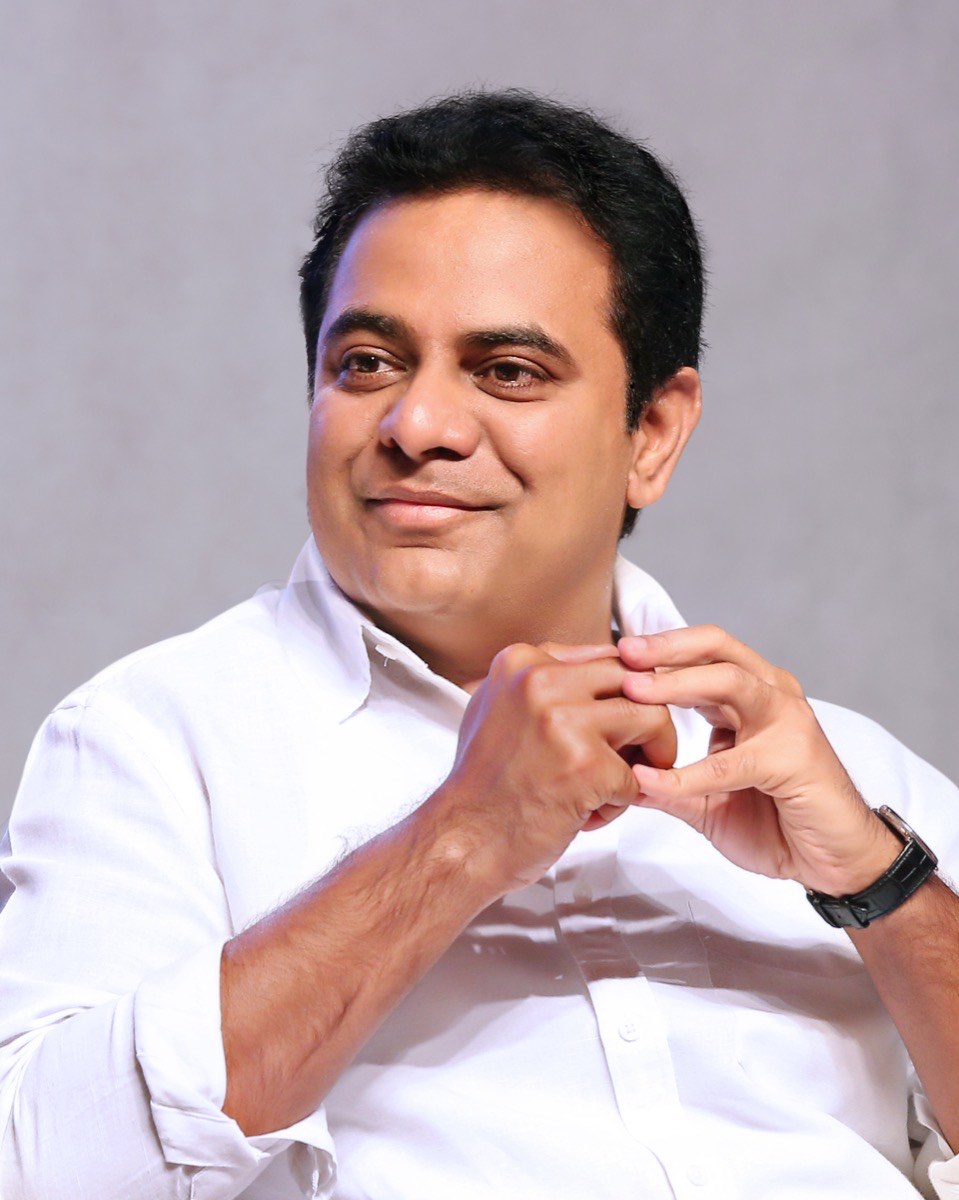 Portrait of Kalvakuntla Taraka Rama Rao